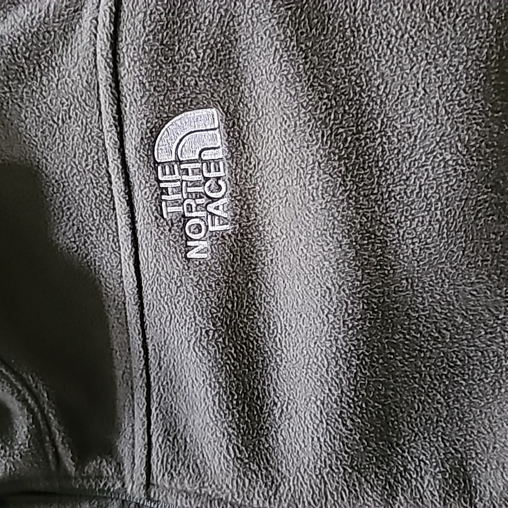 The north face men's green zip up.